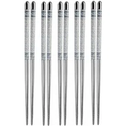 bironza Chewing, Cooking, Decorative, Eating, Training Stainless Steel Japanese, Chinese, Korean, Vietnamese Chopstick-picture-46