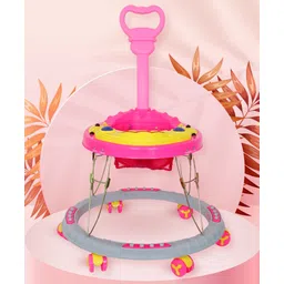 Bishmeva Baby Walker for 6-18 Months with Music and Detachable Parents Push Handle for Unisex Kids-image-14