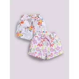 Biskid Girls Floral Printed Hot Pants Shorts-picture-12