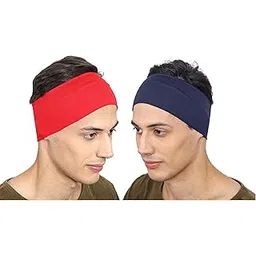 bismaadh Workout Headband for Women & Men - Wide, Moisture Wicking & Non-Slip Exercise Hairband or Sports Sweatband - Keep Your Hair in Place - Performance Stretch & Ideal for Running & Yoga-picture-15