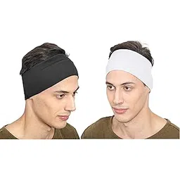 bismaadh Workout Headband for Women & Men - Wide, Moisture Wicking & Non-Slip Exercise Hairband or Sports Sweatband - Keep Your Hair in Place - Performance Stretch & Ideal for Running & Yoga-picture-21