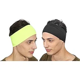 bismaadh Workout Headband for Women & Men - Wide, Moisture Wicking & Non-Slip Exercise Hairband or Sports Sweatband - Keep Your Hair in Place - Performance Stretch & Ideal for Running & Yoga-picture-23