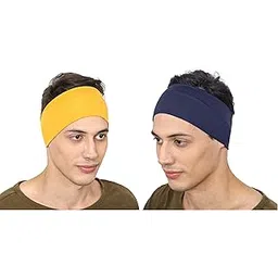 bismaadh Workout Headband for Women & Men - Wide, Moisture Wicking & Non-Slip Exercise Hairband or Sports Sweatband - Keep Your Hair in Place - Performance Stretch & Ideal for Running & Yoga-picture-29
