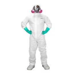 Bison Life Protective Clothing Non Woven White Type 5 & 6 Protection Size XXL, Dry Pro 1000 (Pack of 5 Pcs)-picture-16