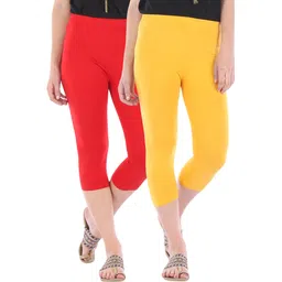 bitterlime Solid Women Three Fourths-picture-30