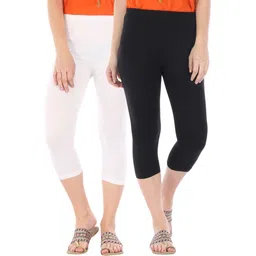 bitterlime Solid Women Three Fourths-picture-10