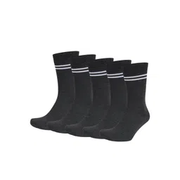 bizala Kids Pack Of 5 Striped Calf-Length Socks-picture-13