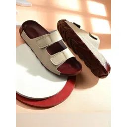 BIZORA Men Maroon Sandals-picture-40