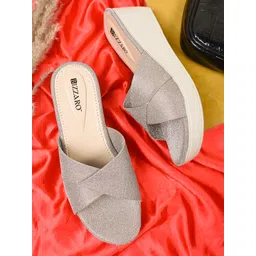 bizzaro Women BZ306 Lightweight Comfort Extra Soft Summer Trendy Premium Stylish Party Wedges Sandal-picture-11