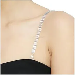 bjac Women's 1 Pair Gorgeous Adjustable Bra Strap Triple Row Strap For Women-picture-15