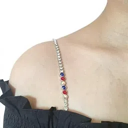 bjac Women's 1 Pairs Colurful Rhinestone Sexy Bra Soulder Strap-picture-37