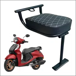 Fascino Universal Baby Seat for Scooters/scooty Designed specifically Single Bike Seat Cover For Yamaha Fascino-image-30