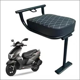 Ntorq Universal Baby Seat for Scooters/scooty Designed specifically Single Bike Seat Cover For TVS NTorq 125-image-28