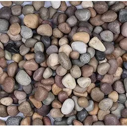 BKD Beach Polished Pebbles (1-3cm, Mix Color, 2 KG) Smooth & Round Stones River Rocks Stone for Plant Pot Decor-picture-11
