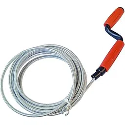 B.K.Jagan and Co Metal Sink & Drain Cleaner Spring Wire Sink Cleaner Snake Unblocker Hair Drain Cleaner 5 Mtr. Length-picture-13