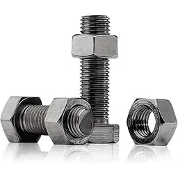 B.K.Jagan & Co Mild Steel Nuts & Bolts 1/2 INCH (Pack Of 5pcs) (1/2" X 6 INCH)-image-37