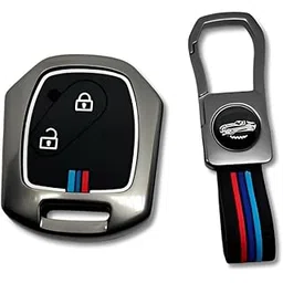 BKN Luxury Metal Silicon Key Cover Compatible with Honda City Old BRIO Amaze Jazz MOBILIO Civic Old 2 Button | Full Protections | Visible in Low-Light Conditions-picture-24