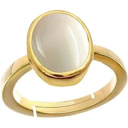 bl fedput 7.25 Ratti 6.47 Carat A+ Quality Opal Gemstone Ring for Women's and Men's-picture-12