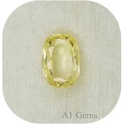 bl fedput Yellow Sapphire Ceylon Mined 7.25 Ratti/6.52 Carat Certified Pukhraj Natural Gemstone for Men and Women-picture-16