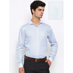 Black coffee Men Blue Slim Fit  Formal Shirt-picture-24
