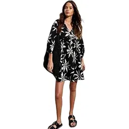 Black Floral Mini Dress-picture-28