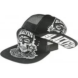 black flys Hat Cap Hawaii Plate Cali California Plate Ca Custom Patch Trucker, Backyard Homie Flip-bill Trucker Black, One Size-picture-31