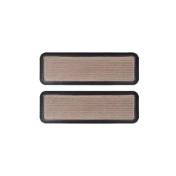Black Gold Pack Of 2 Beige & Black Striped Runners-picture-38