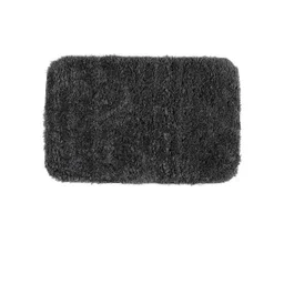 Black gold Pack of 2 Cotton Anti Slip Heavy Duty Entrance Rug Shoes Scraper Doormats image 2