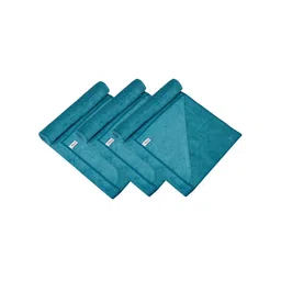 Black gold Pack of 2 Teal 400 GSM Bath Towels-picture-40