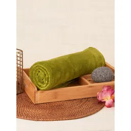 Black gold Premium Green 2 Pieces 400 GSM Microfiber Quick Dry Bath Towels-picture-21