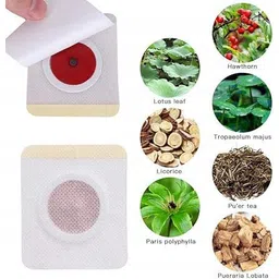 black mirror Slim Navel Stick Weight Loss Patches Health Care Fat Burning Films Medical Dressing-picture-12