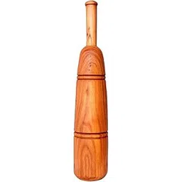 Blackant Sports New Taper Mugdar – Indian Wooden Clubbell for Strength Training, Functional Fitness, Gada Workout – Handmade Natural Wood (12, Kilograms)-picture-26