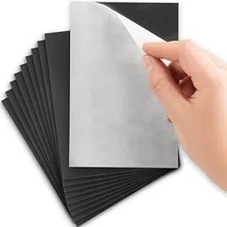 BLACKARTO Magnetic Adhesive Sheets 4" x 6" (10x15 cms) Flexible Easy Peel and Stick Magnetic Sheets with Adhesive Backing for Crafts, Fridge Magnets (Pack of 4)-picture-28