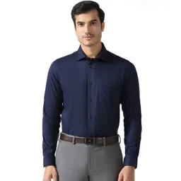 Blackberrys Indian Slim Fit Spread Collar Cotton Formal Shirt-picture-35