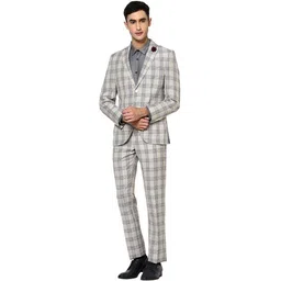 blackberrys Men 3 PIECE Checkered Suit-picture-11