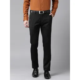 Blackberrys Men B-91 Slim Fit Formal Trousers-picture-32