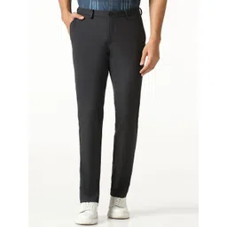Blackberrys Men B-91 Slim Fit Mid-Rise Formal Trousers-picture-11