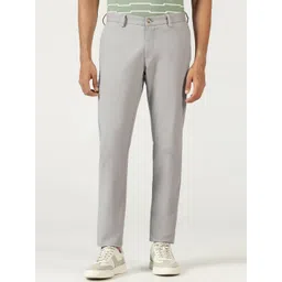 Blackberrys Men B-91 Textured Slim Fit Trousers-picture-27