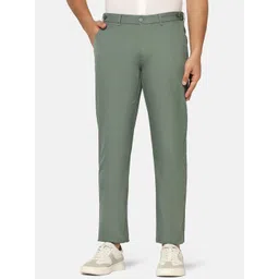 Blackberrys Men B-95 Slim Fit Easy Wash Cotton Chinos Trousers-picture-19