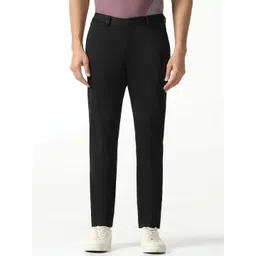 Blackberrys Men B-95 Slim Fit Lyocell Formal Trousers-picture-38
