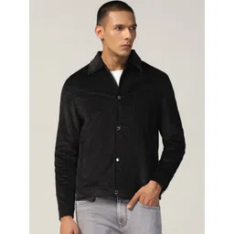 Blackberrys Men Camouflage Polyester Longline Tailored Jacket-picture-11