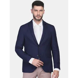Blackberrys Men Checked Slim-Fit Single Breasted Blazer-picture-29