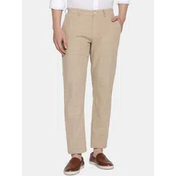 Blackberrys Men Checked Slim Fit Trousers-picture-26
