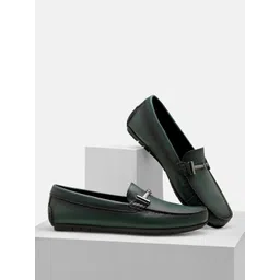 Blackberrys Men Leather Lightweight Horsebit Loafers-picture-14