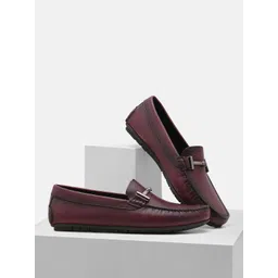 Blackberrys Men Leather Lightweight Horsebit Loafers-picture-24