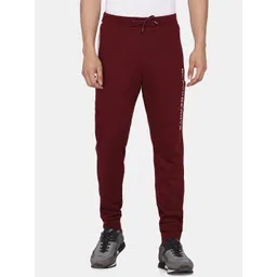 Blackberrys Men Maroon Solid Slim-Fit Joggers-picture-22
