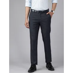 Blackberrys Men Mid-Rise Slim Fit Formal Trousers-picture-36