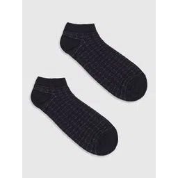 Blackberrys Men Pack Of 3 Patterned Cotton Ankle Length Socks image 3