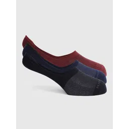 Blackberrys Men Pack Of 3 Patterned Cotton Shoe Liners Socks-picture-21