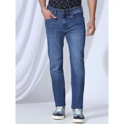 Blackberrys Men Skinny Fit Mildly Distressed Light Fade Jeans-picture-24